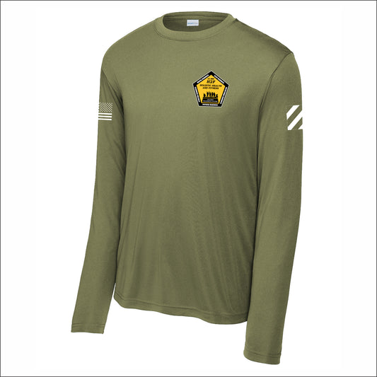 3DSB H2F Performance Long Sleeve T-shirt - Design B