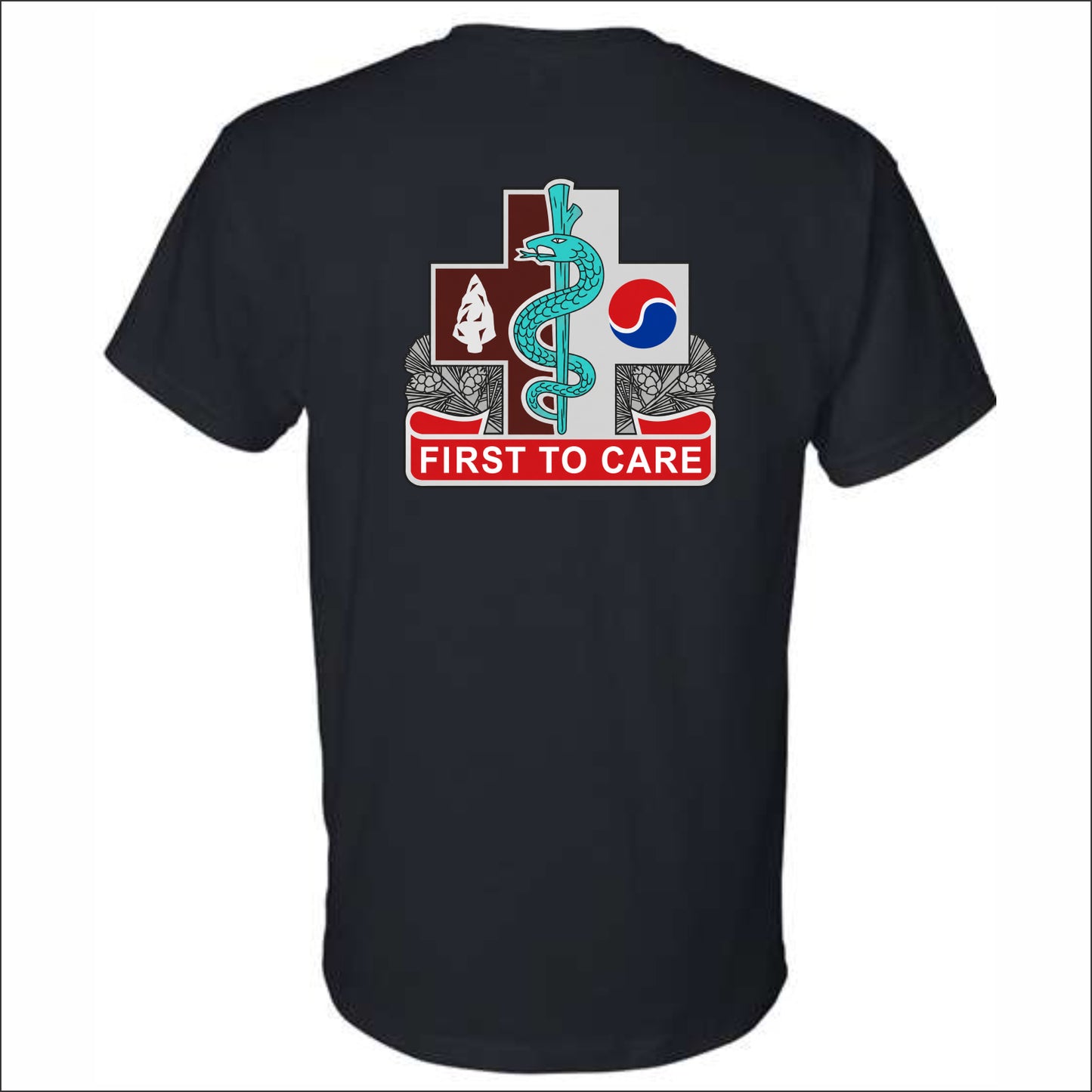 3rd DSB Short Sleeve 50/50 T-shirt - Design G