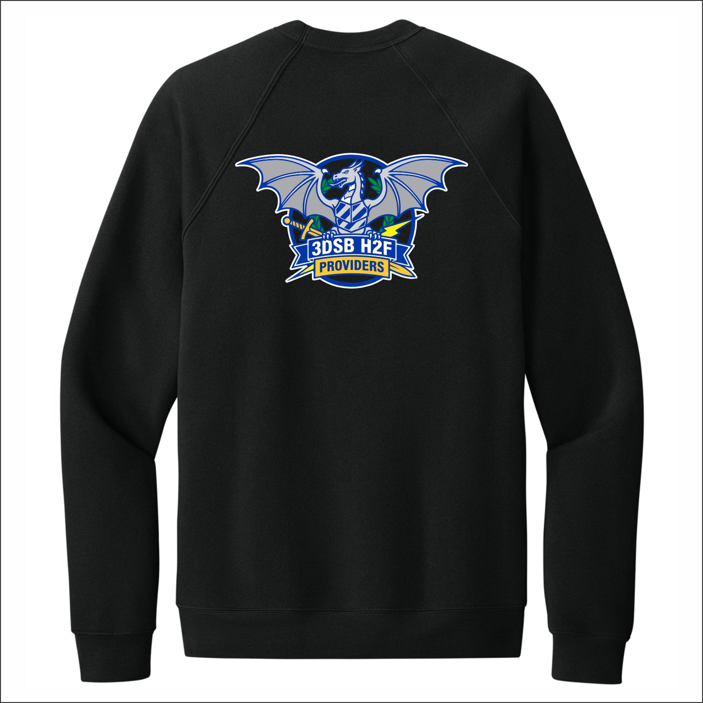 3DSB H2F Sponge Fleece Raglan Crewneck Sweatshirt