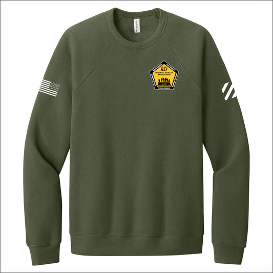 3DSB H2F Sponge Fleece Raglan Crewneck Sweatshirt