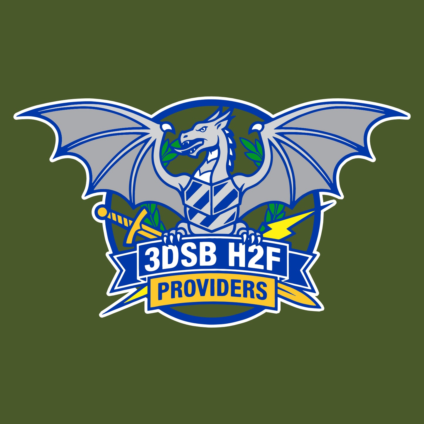 3DSB H2F Sponge Fleece Raglan Crewneck Sweatshirt