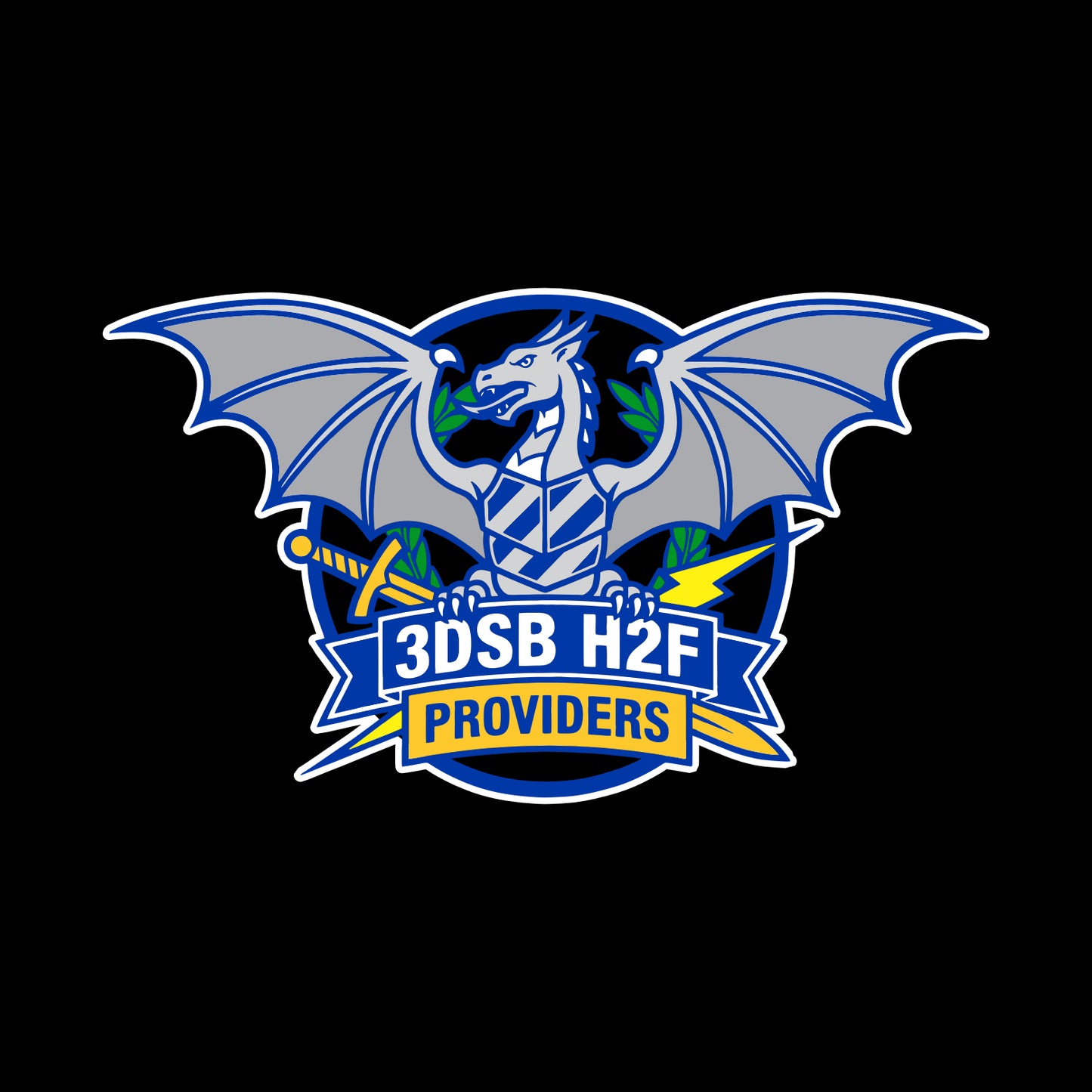 3DSB H2F Tri-Blend Wicking Polo Shirt