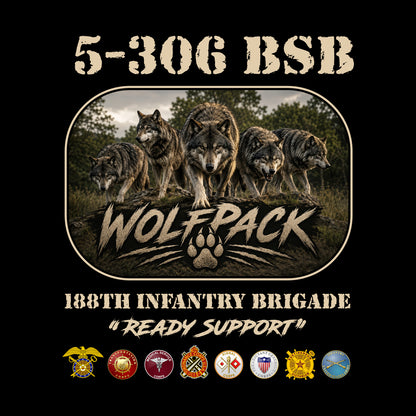 5-306th BSB Crewneck Sweatshirt