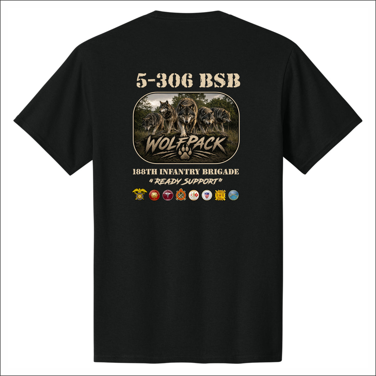 5-306th BSB Short Sleeve T-shirt