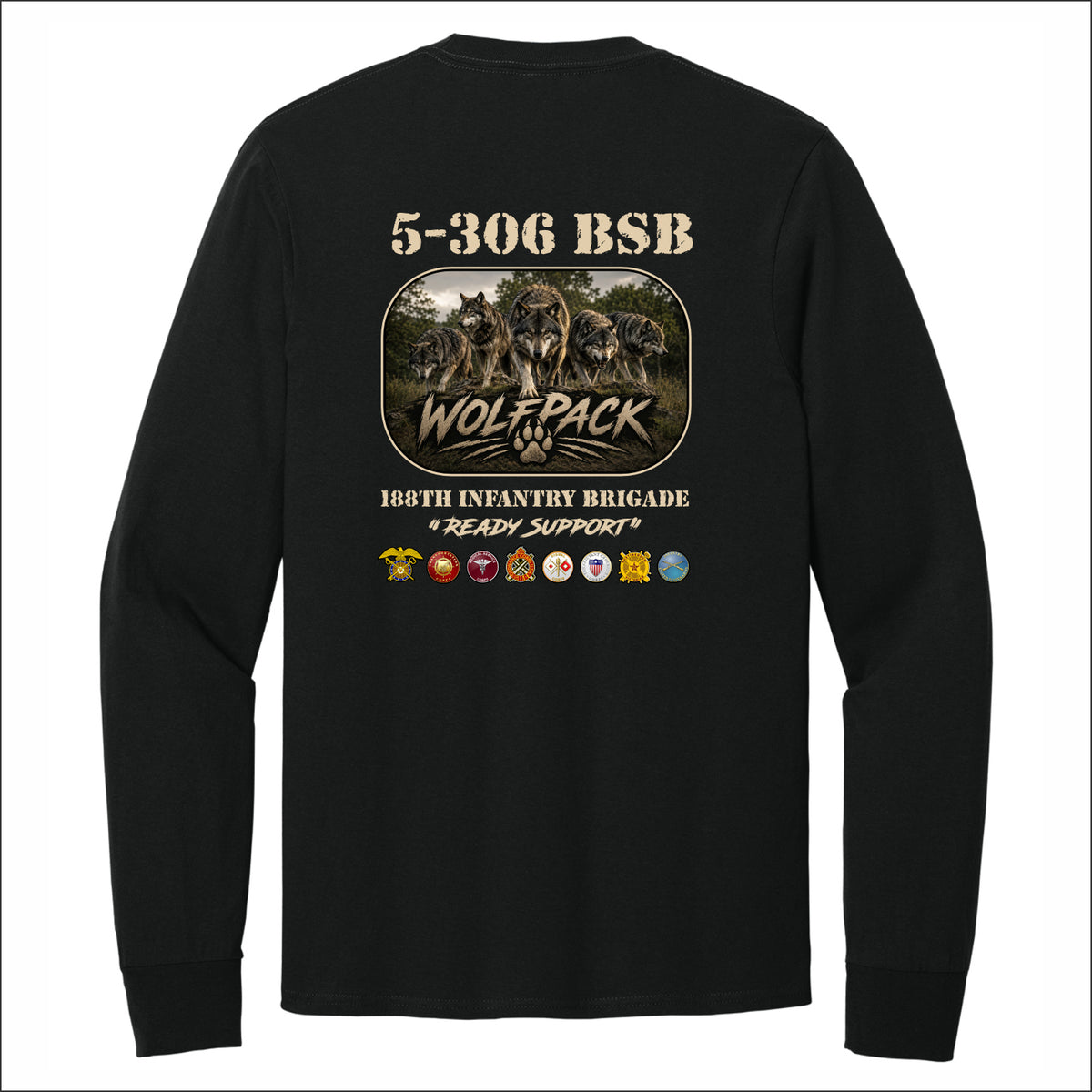 5-306th BSB Long Sleeve T-shirt