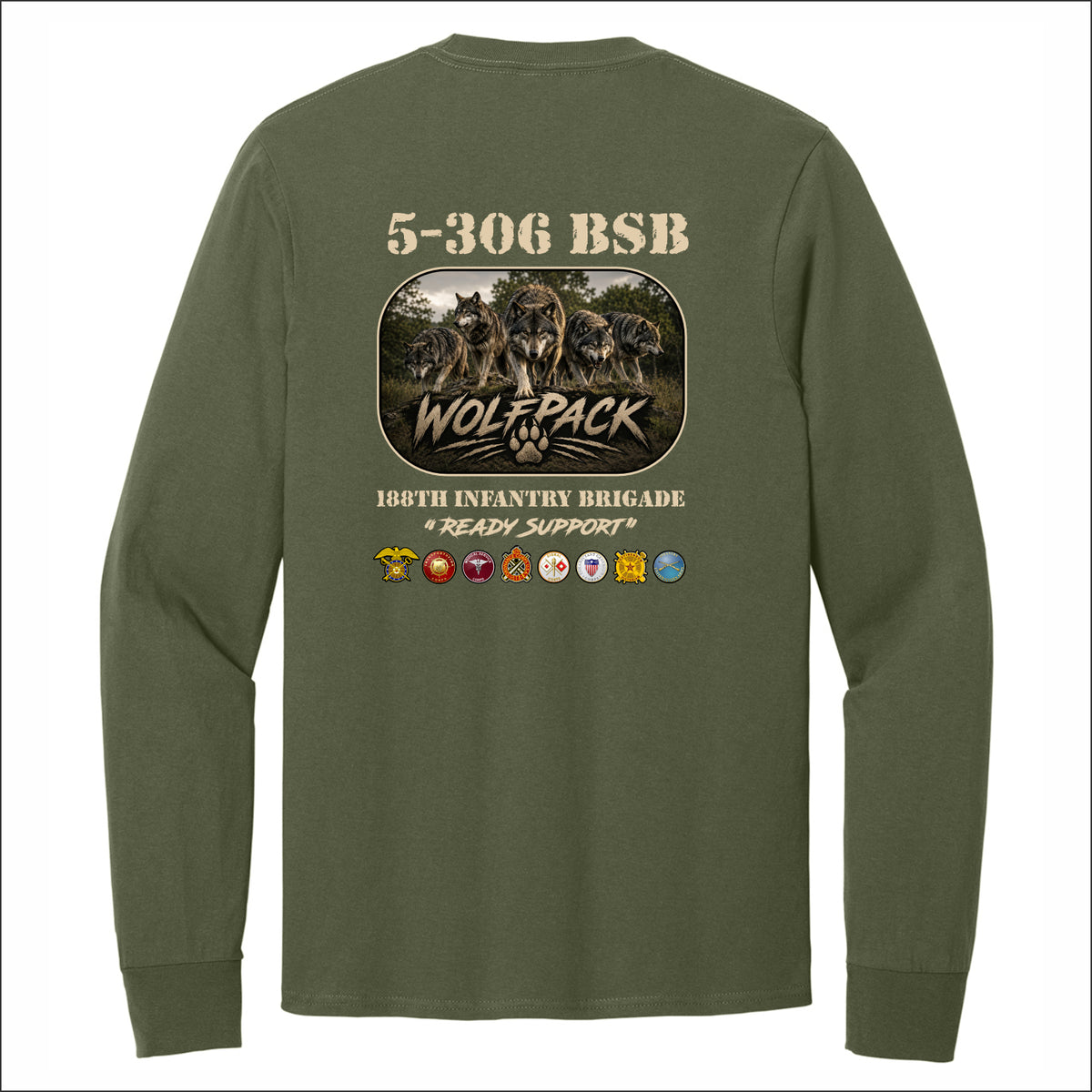 5-306th BSB Long Sleeve T-shirt