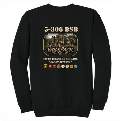 5-306th BSB Crewneck Sweatshirt