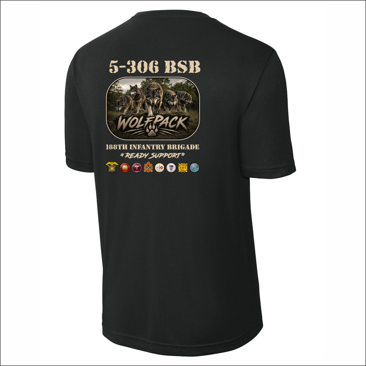 5-306th BSB Performance T-shirt