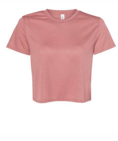 ALL Ladies Flowy Cropped Tee