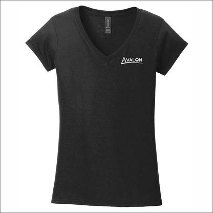 Avalon Ladies Softstyle Short Sleeve V-Neck T-Shirt