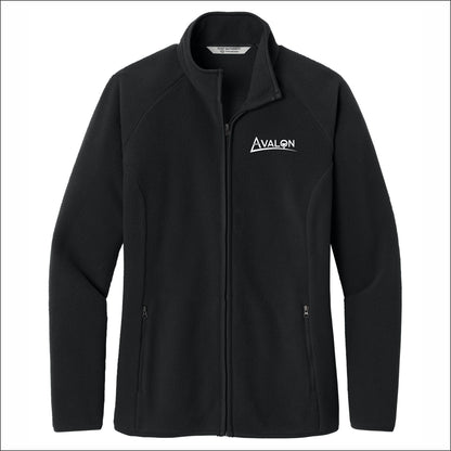 Avalon Ladies C-FREE Raglan Full-Zip Fleece