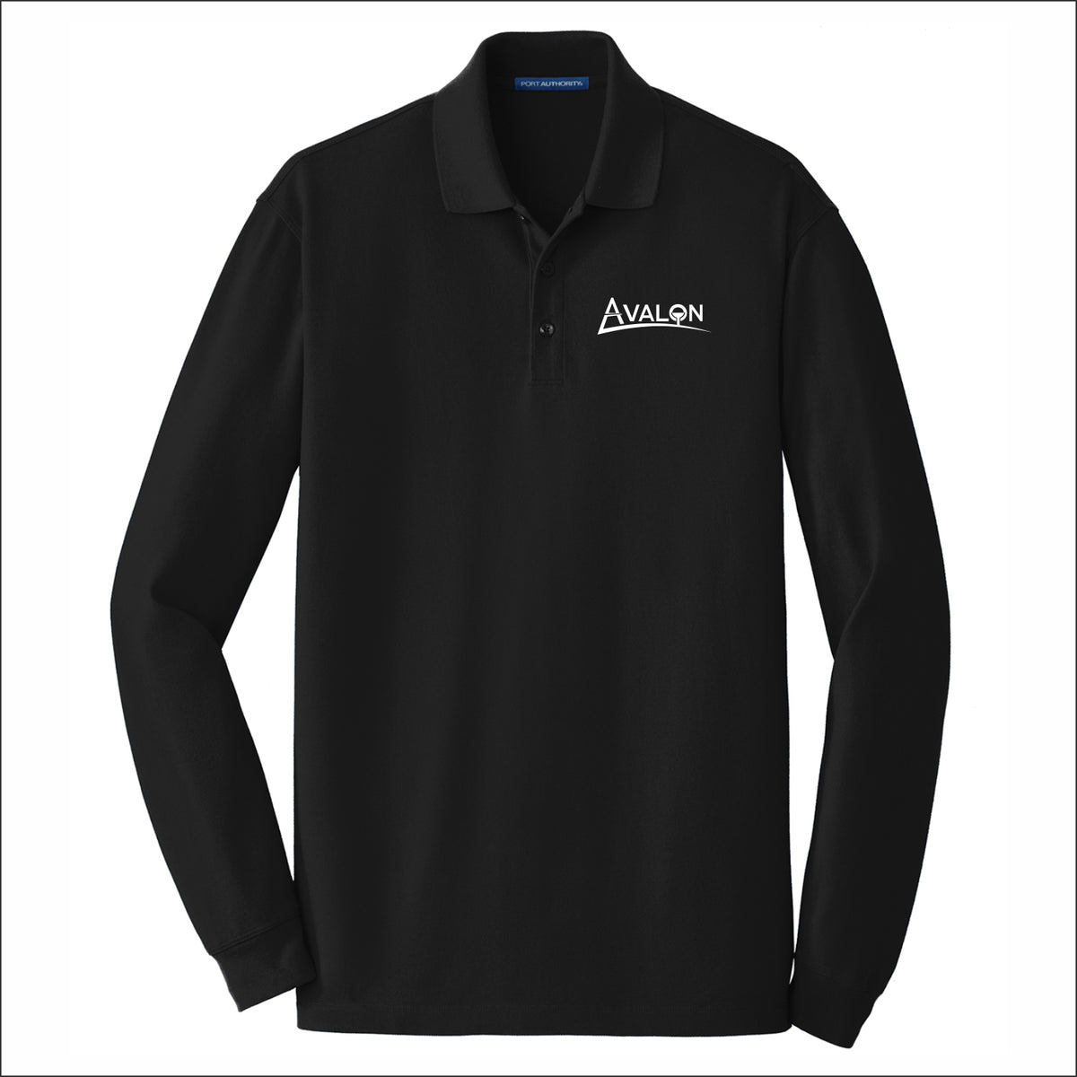 Avalon EZCotton Long Sleeve Polo Shirt
