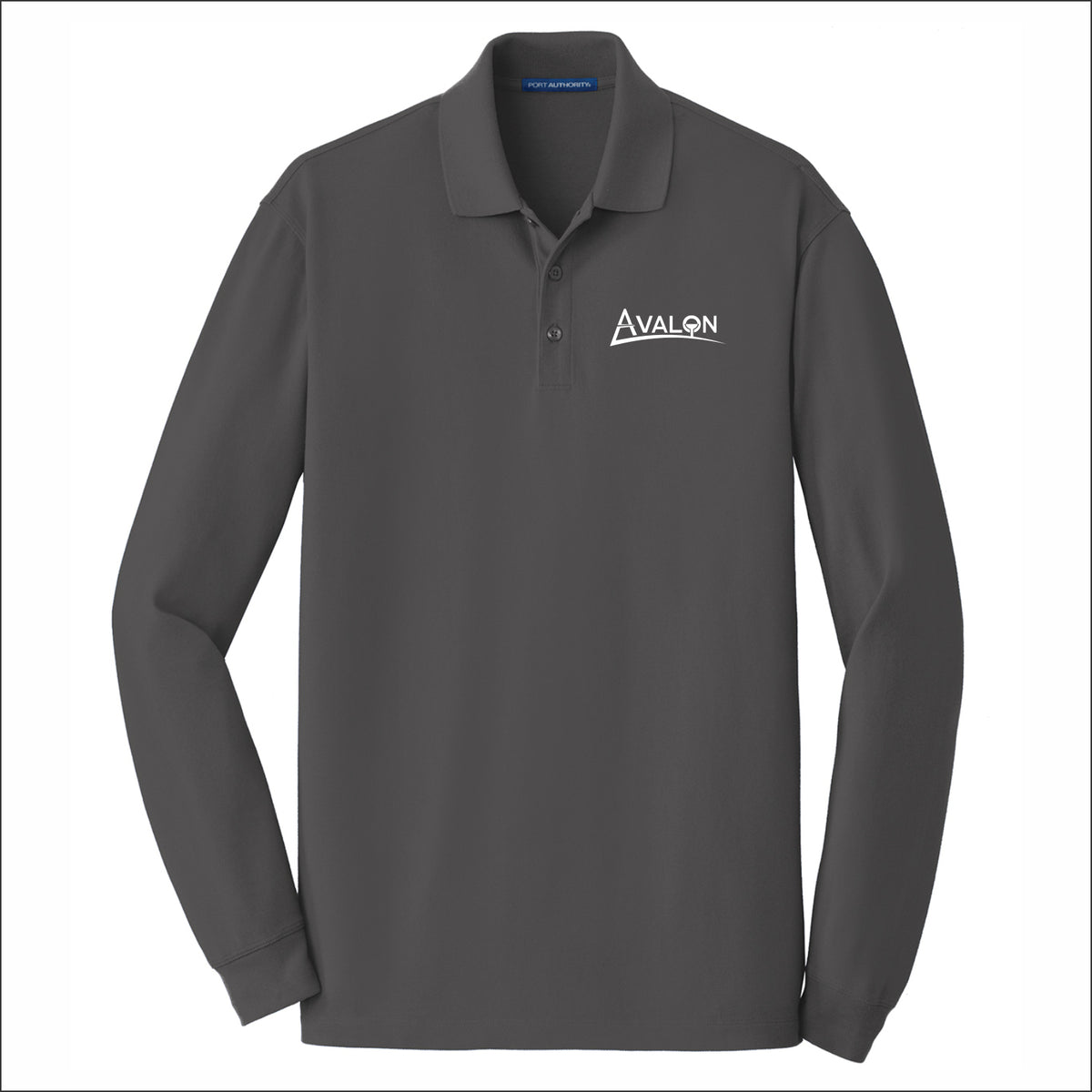 Avalon EZCotton Long Sleeve Polo Shirt