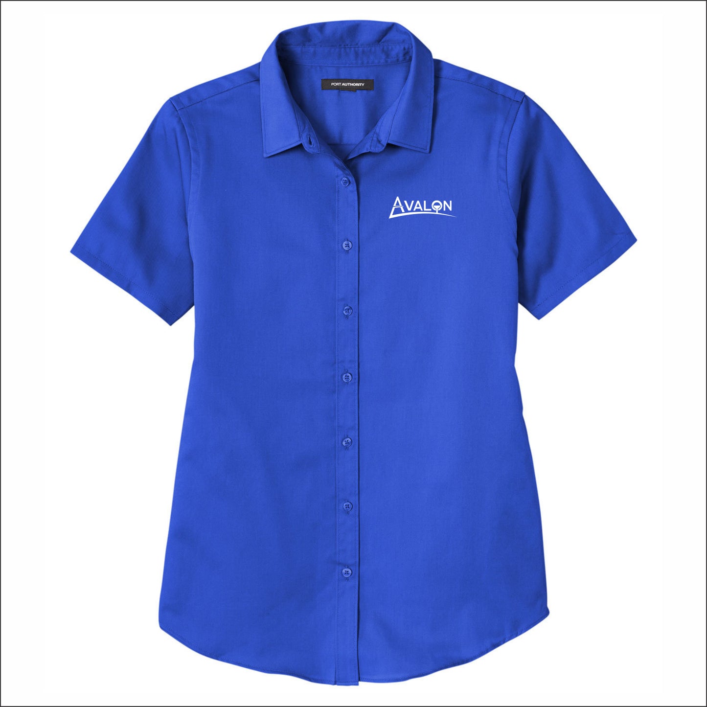 Avalon Ladies Short Sleeve SuperPro React Twill
