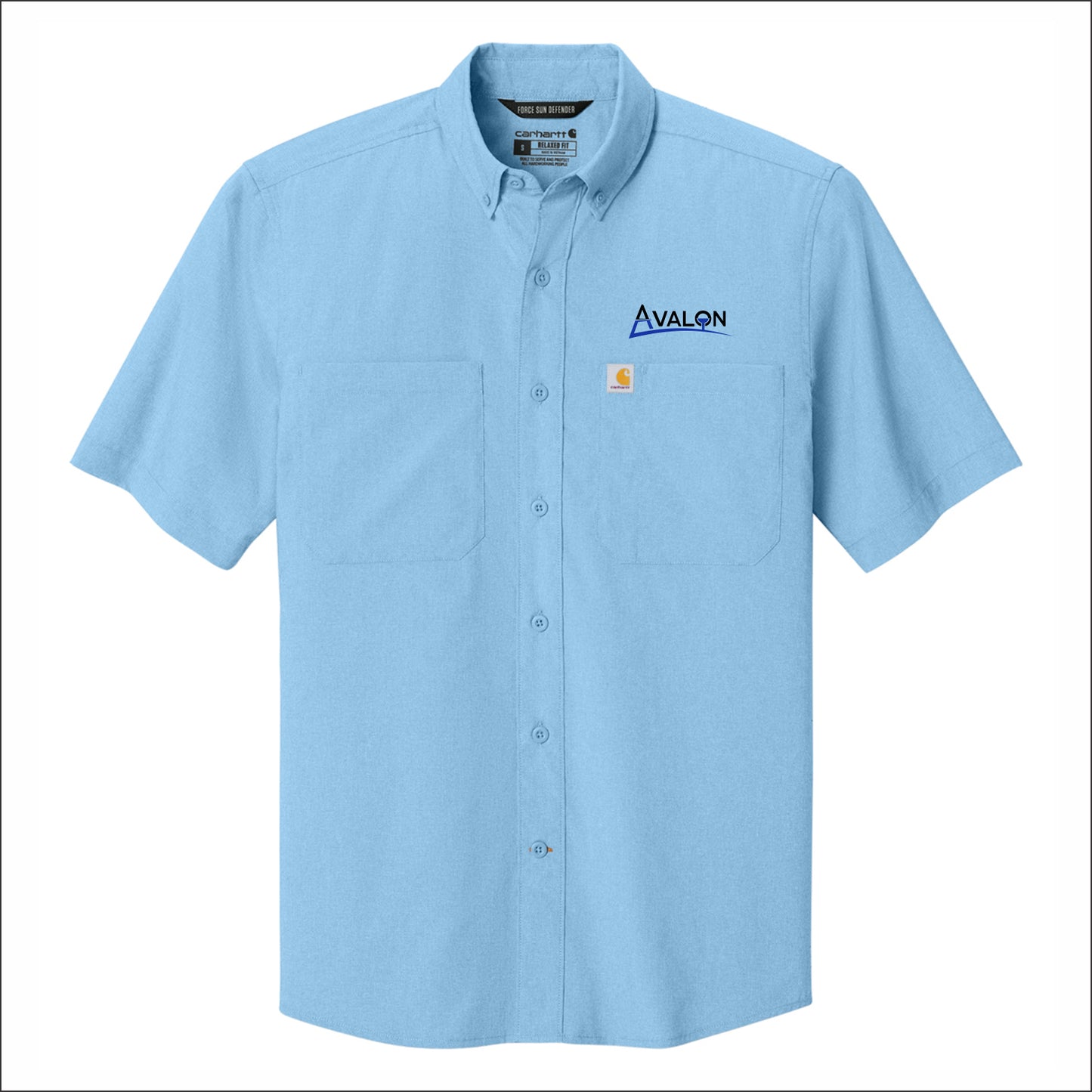 Avalon Carhartt Force Sun Defender Short Sleeve Shirt