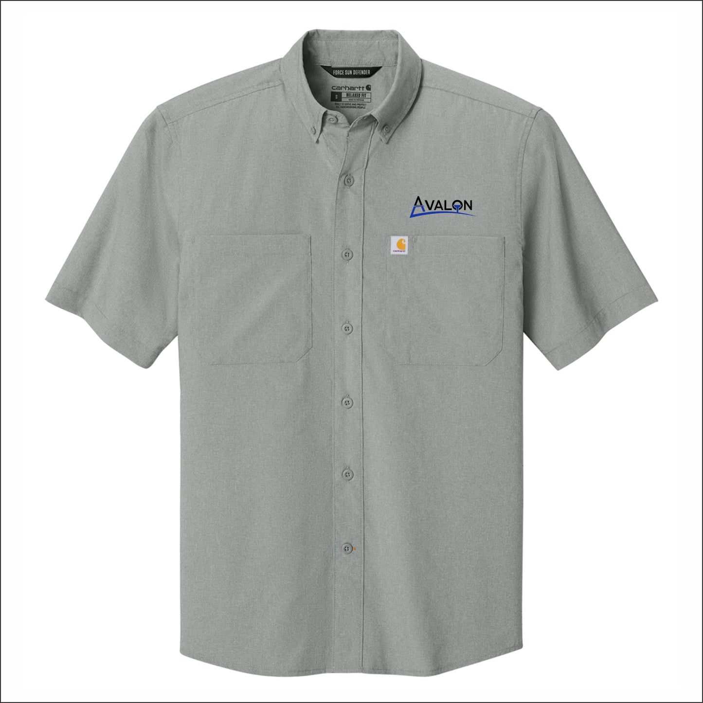 Avalon Carhartt Force Sun Defender Short Sleeve Shirt