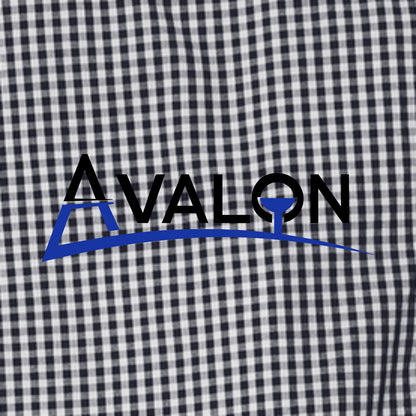Avalon Broadcloth Gingham Long Sleeve Button Down Shirt
