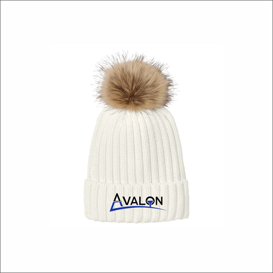 Avalon Faux Fur Pom Beanie