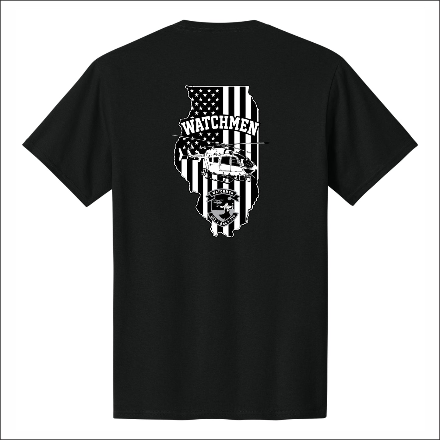 B CO 376 Short Sleeve T-shirt Variant Options Attached