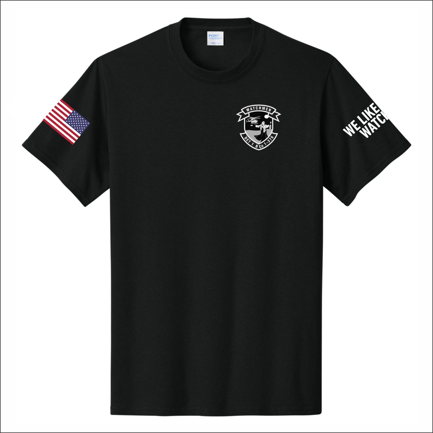 B CO 376 Short Sleeve T-shirt Variant Options Attached