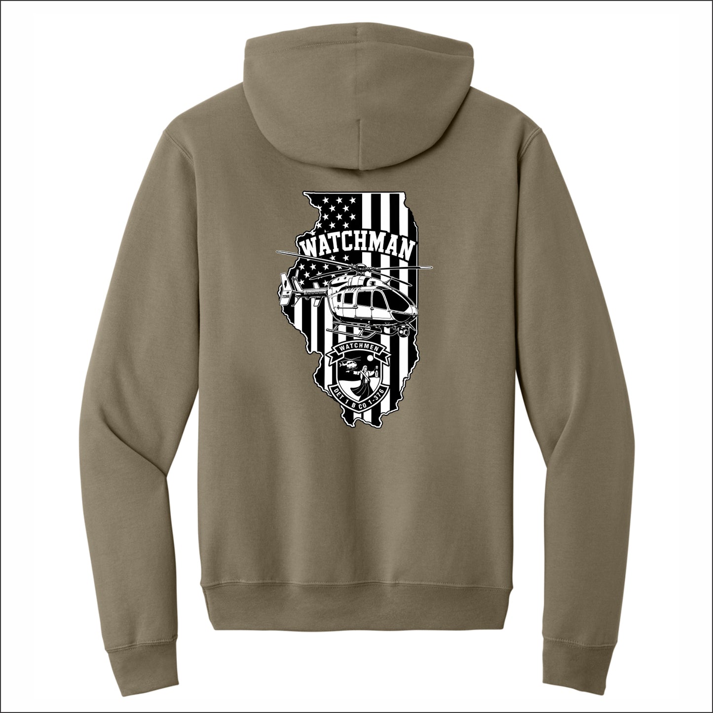 B CO 376 Hooded Sweatshirt