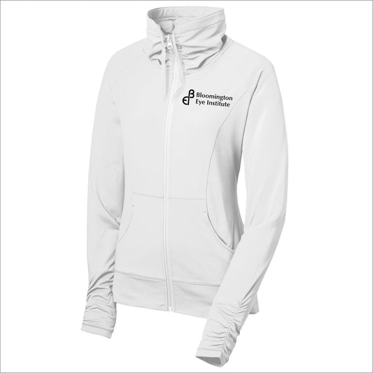 Bloomington Eye Inst. Ladies Stretch Cowl Neck Full-Zip