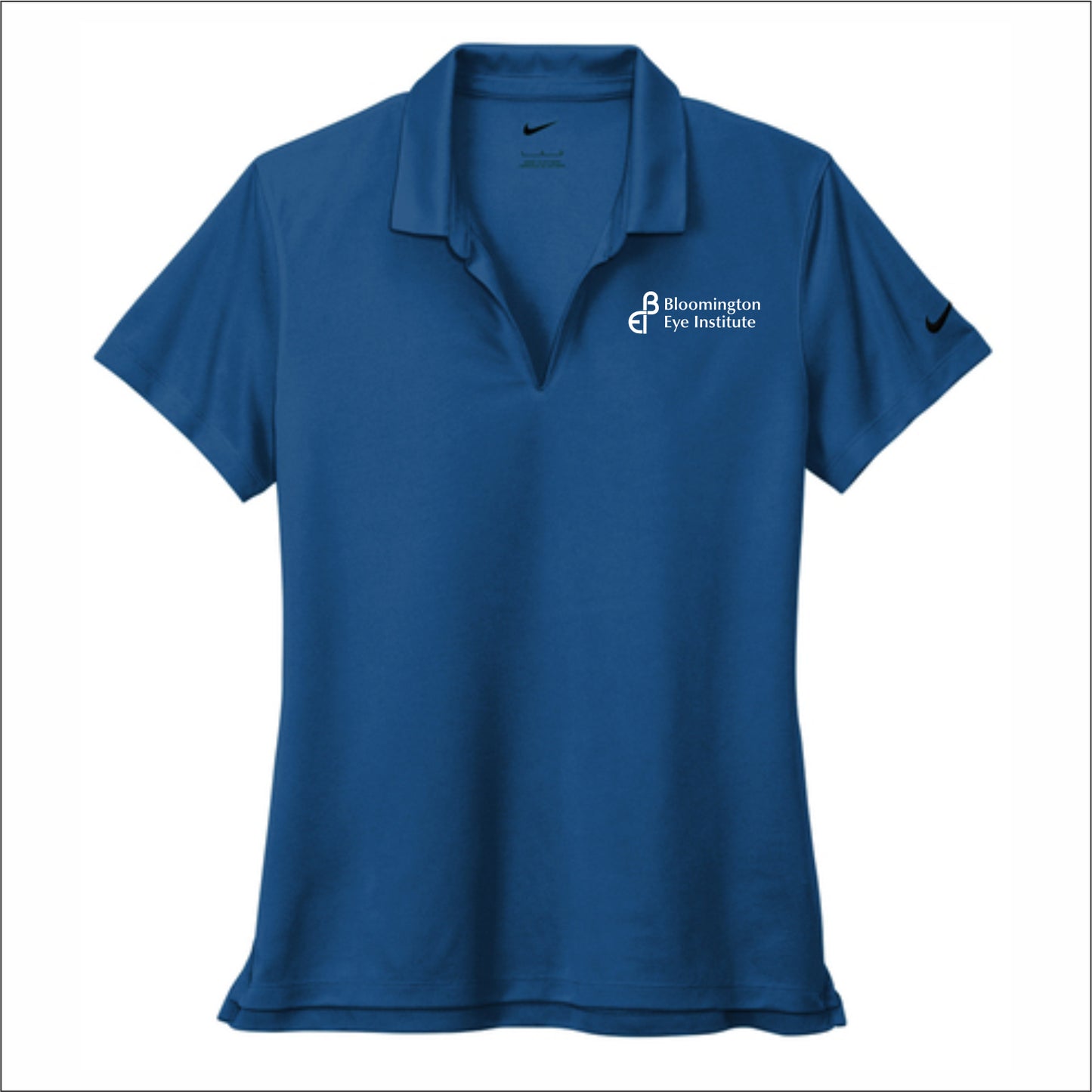 Bloomington Eye Inst. Ladies Nike Micro Pique Polo Shirt