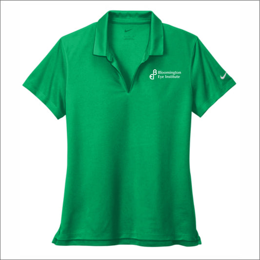Bloomington Eye Inst. Ladies Nike Micro Pique Polo Shirt