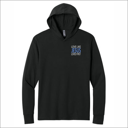 BFC Next Level Apparel® CVC Long Sleeve Hoodie - Des. A