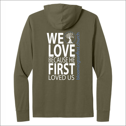 BFC Next Level Apparel® CVC Long Sleeve Hoodie - Des. A