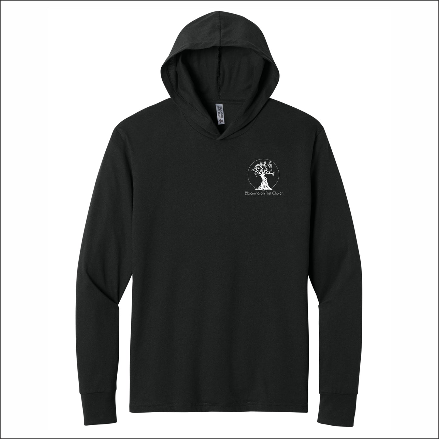 BFC Next Level Apparel® CVC Long Sleeve Hoodie - Des. B