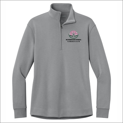 BN Garden Club Ladies Wearever Signature Double Pique 1/4-Zip