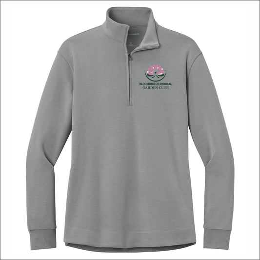BN Garden Club Ladies Wearever Signature Double Pique 1/4-Zip