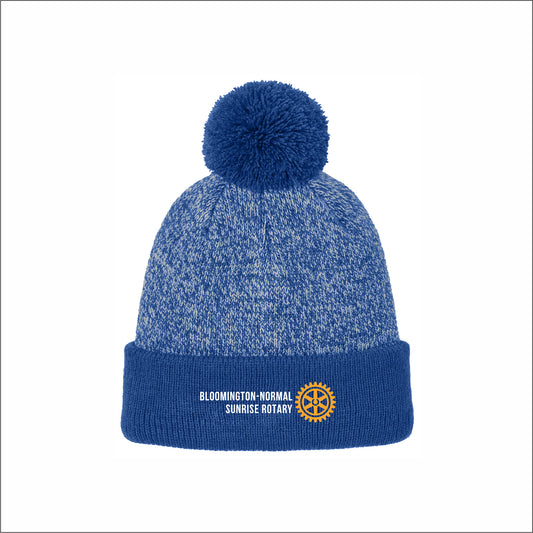 BNSR Halftime Heather Pom Beanie