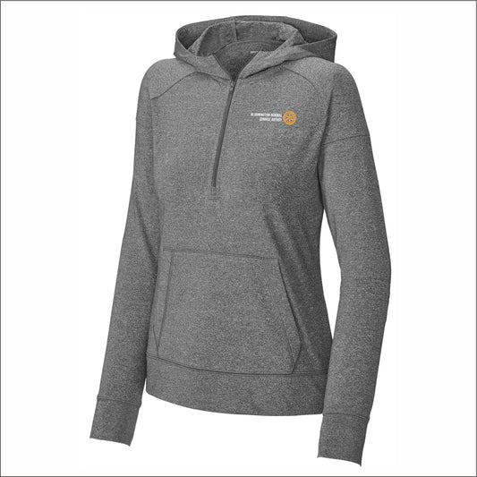 BNSR Ladies Stretch 1/2 Zip Hoodie
