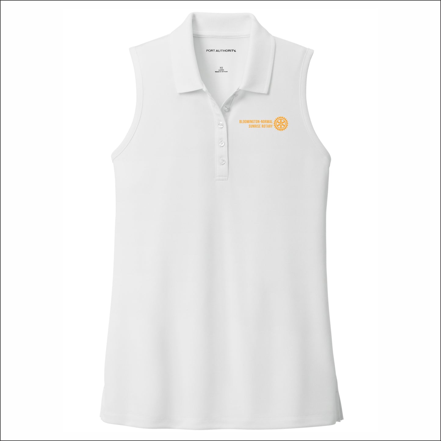 BNSR Ladies Sleeveless Polo Shirt
