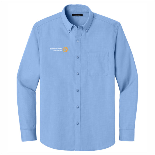 BNSR Nailhead Long Sleeve Easy Care Shirt