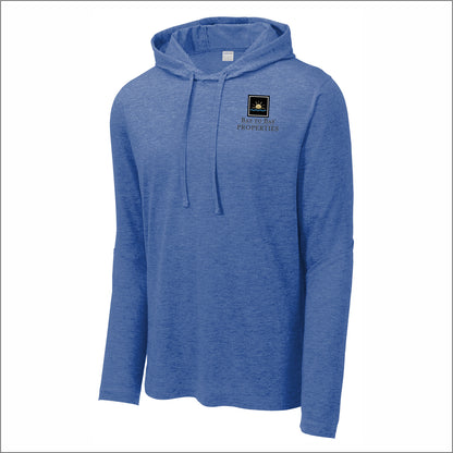 Bay to Bay Properties Tri-Blend Wicking Hooded Long Sleeve