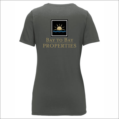 Bay to Bay Properties Ladies Nike Dri-fit Performance Scoop Neck T-shirt