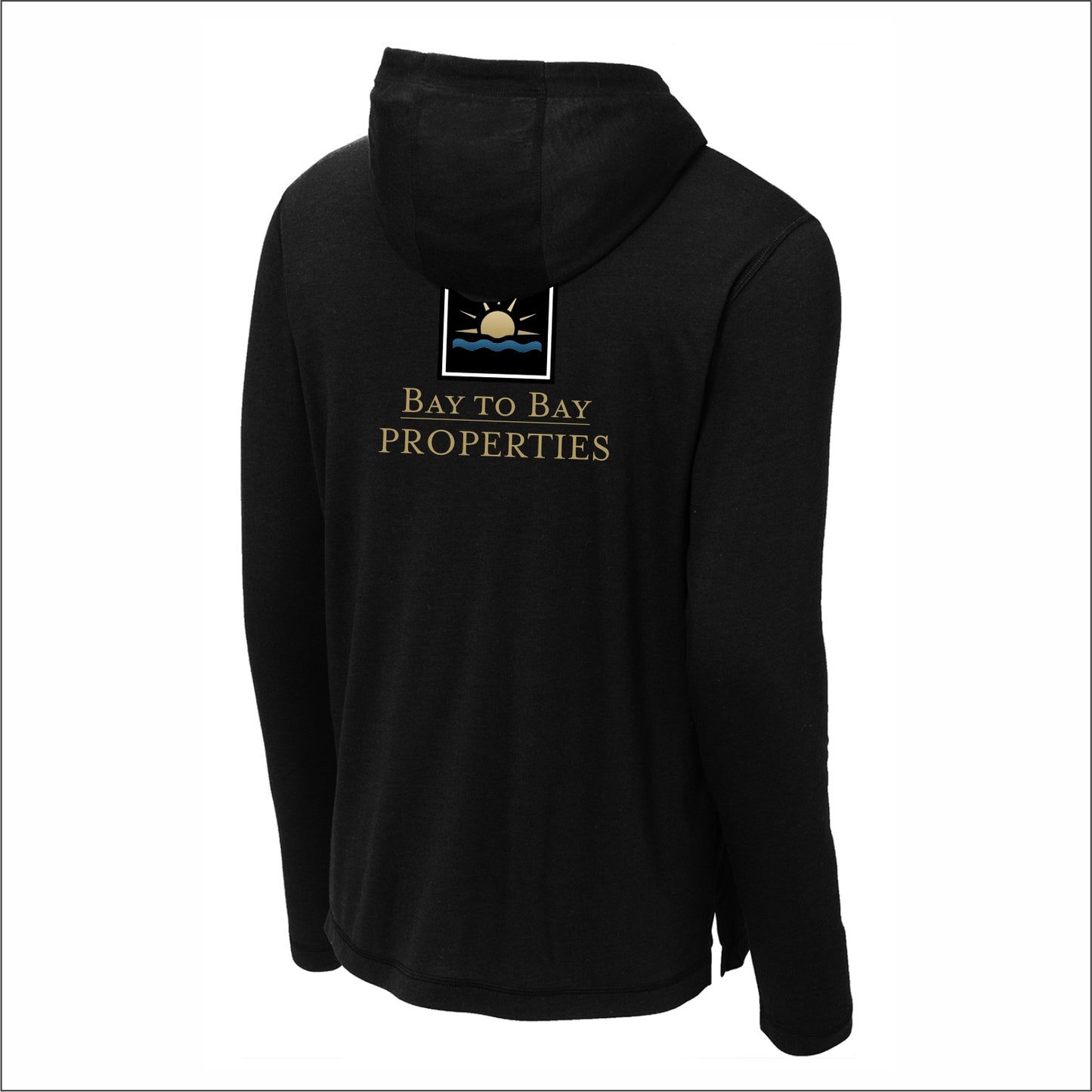 Bay to Bay Properties Tri-Blend Wicking Hooded Long Sleeve