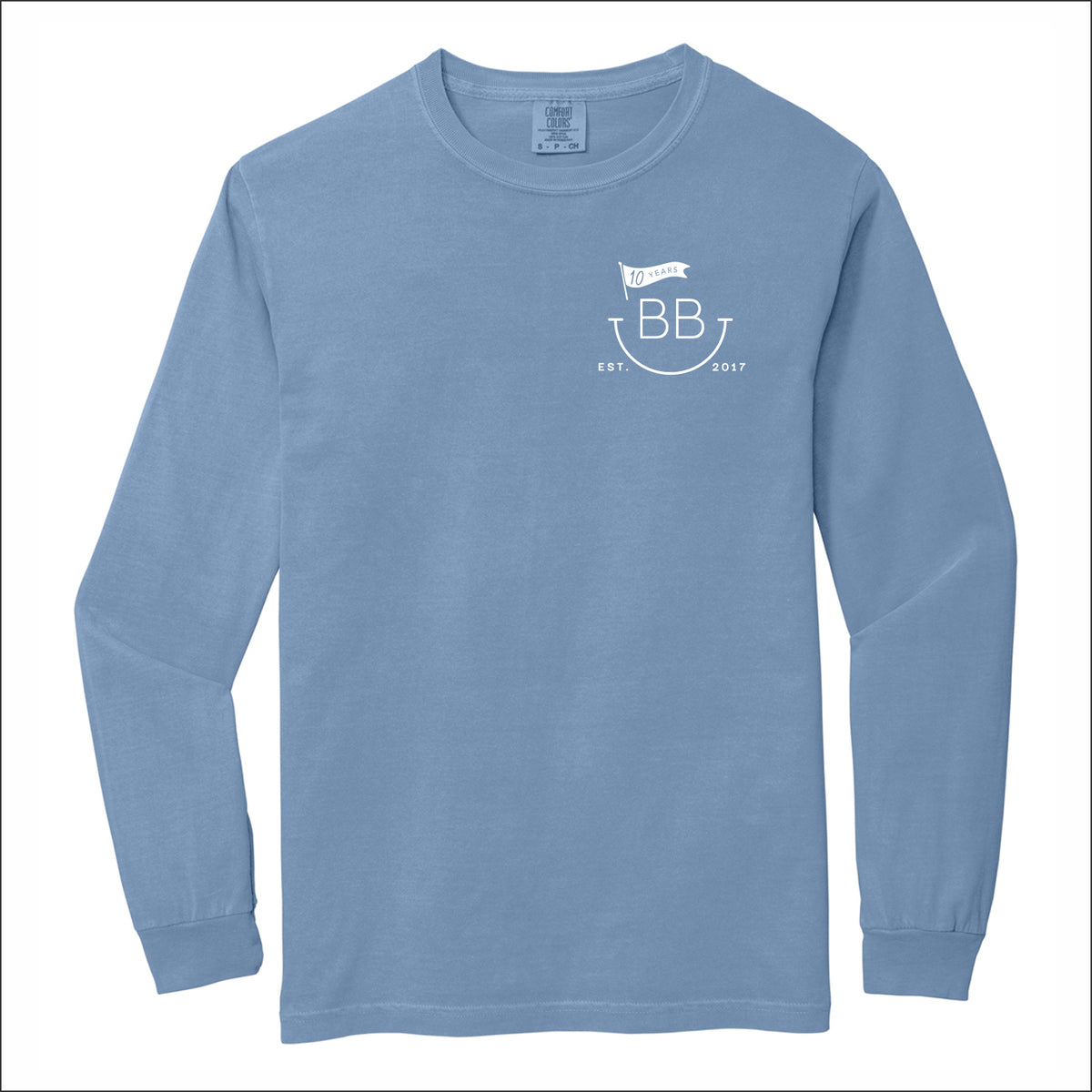 Benjammin Bash Garment-Dyed Heavyweight Long Sleeve T-Shirt