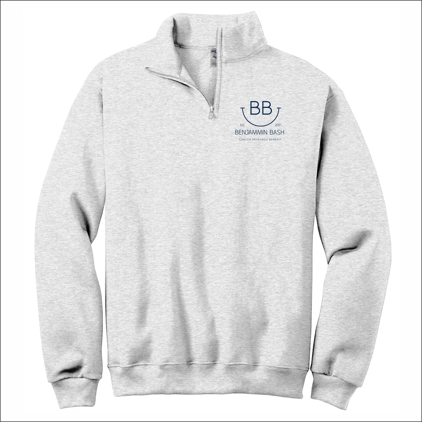 Benjammin Bash NuBlend 1/4-Zip Cadet Collar Sweatshirt
