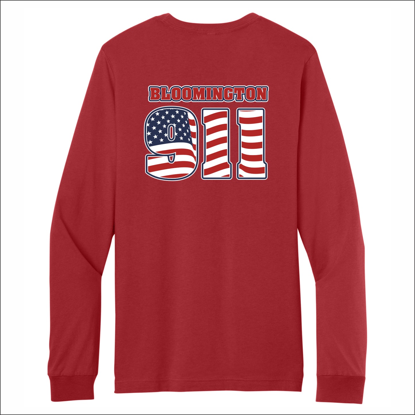 Bloomington Dispatch Soft Jersey Long Sleeve T-shirt - Design C
