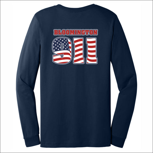Bloomington Dispatch Soft Jersey Long Sleeve T-shirt - Design C