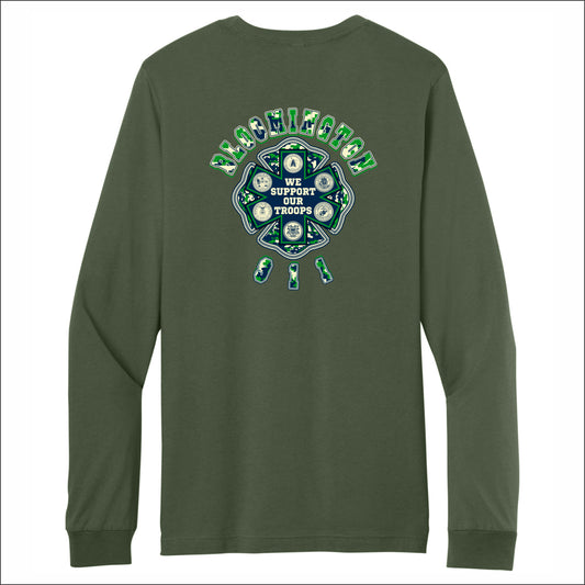 Bloomington Dispatch Soft Jersey Long Sleeve T-shirt - Design D