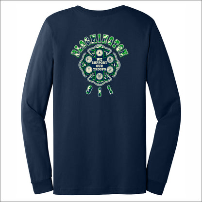 Bloomington Dispatch Soft Jersey Long Sleeve T-shirt - Design D
