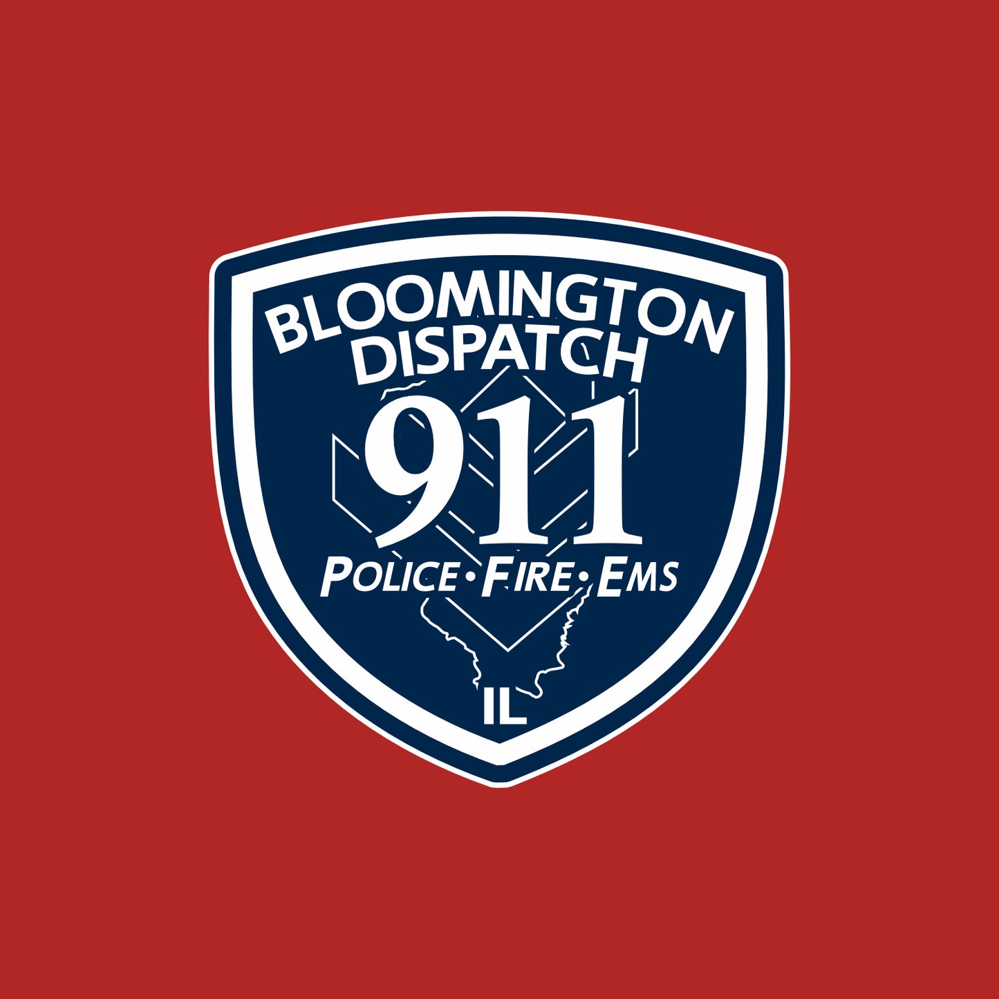 Bloomington Dispatch Soft Jersey Long Sleeve T-shirt - Design B