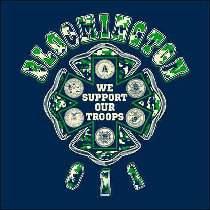 Bloomington Dispatch Soft Jersey Long Sleeve T-shirt - Design D