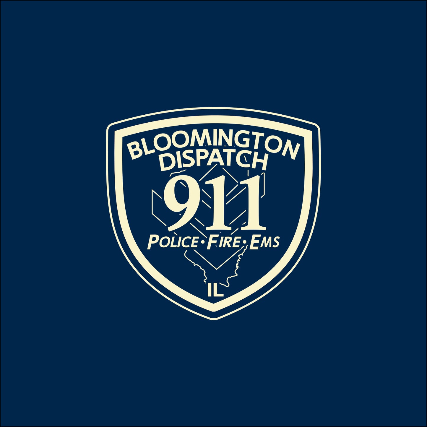 Bloomington Dispatch Soft Jersey Long Sleeve T-shirt - Design D