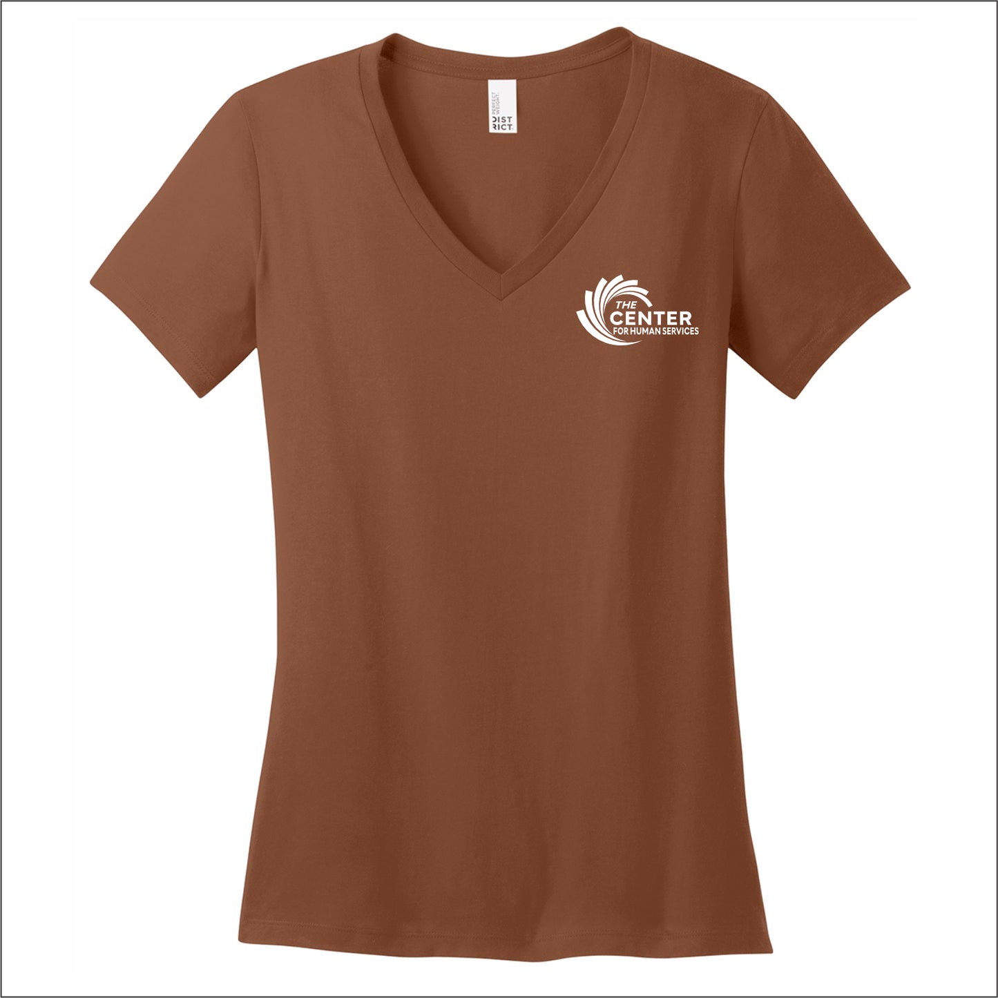 Center For Human Services Ladies Perfect V-Neck T-shirt